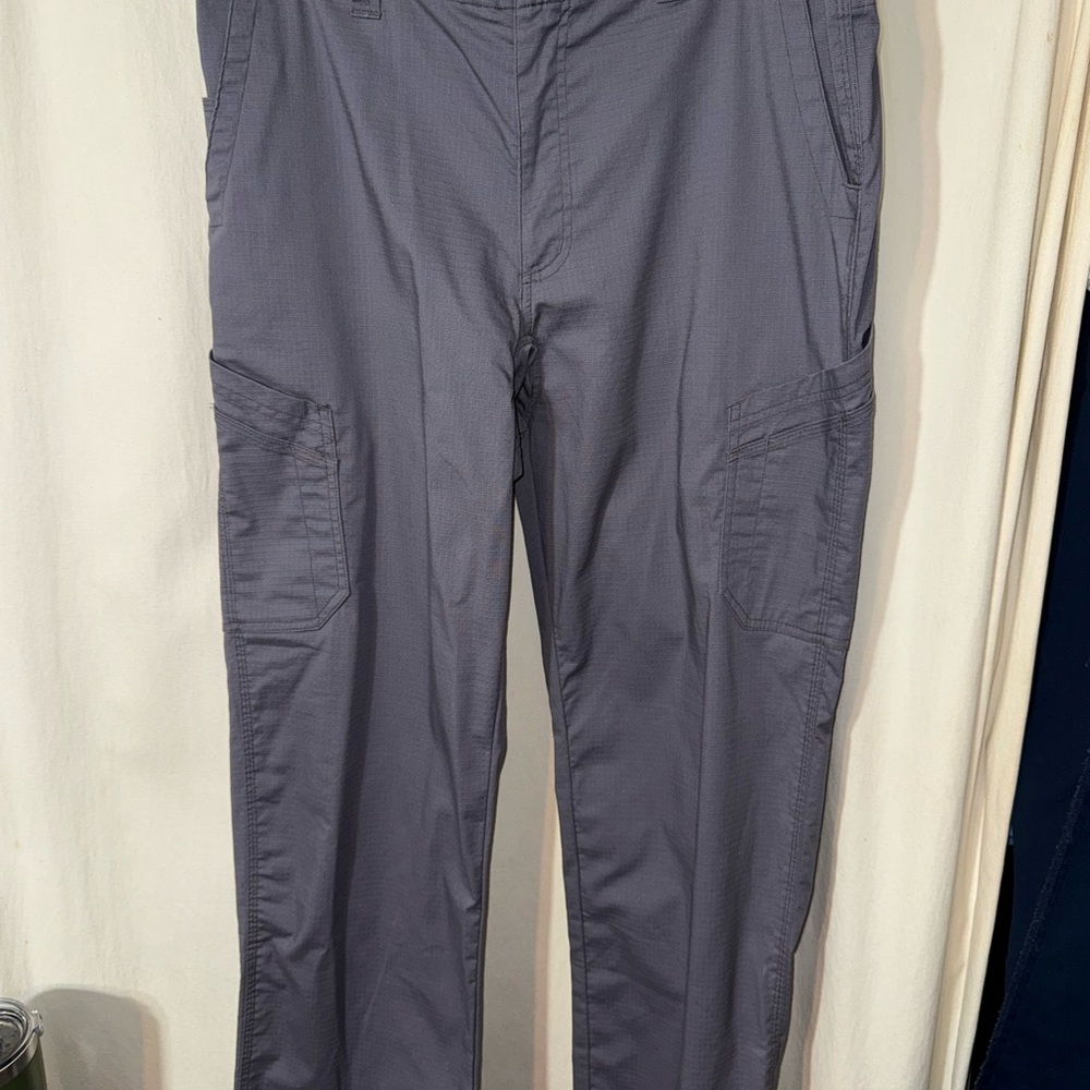 Carhartt Men's Charcoal Cargo Scrub Pants